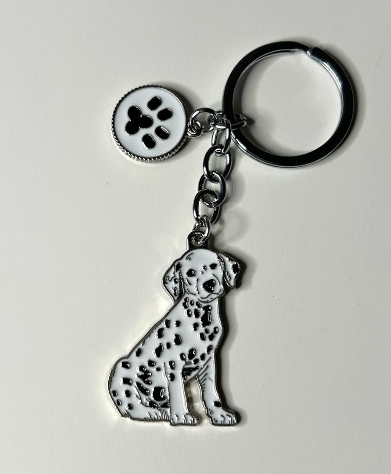keychain with Dalmatian
