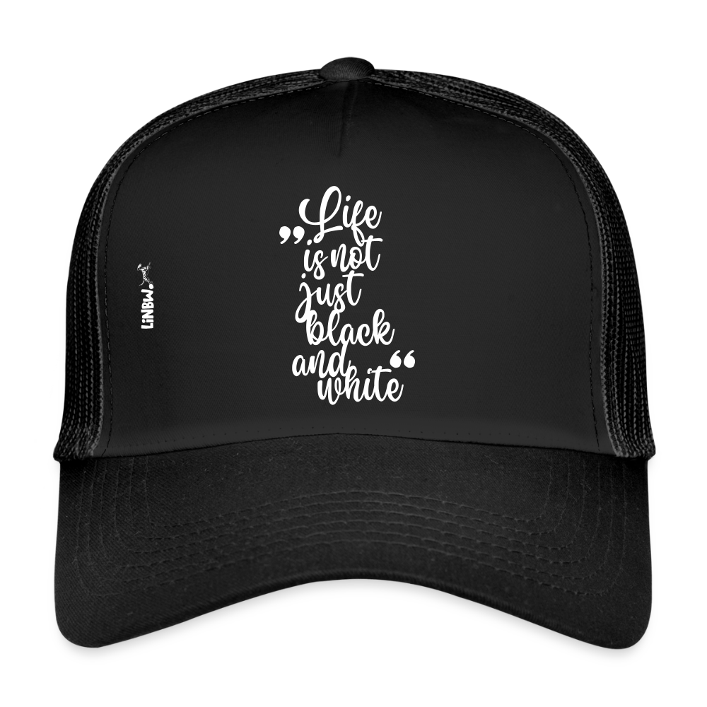 LiNBW. Cap Life is not just black and white - Schwarz/Schwarz