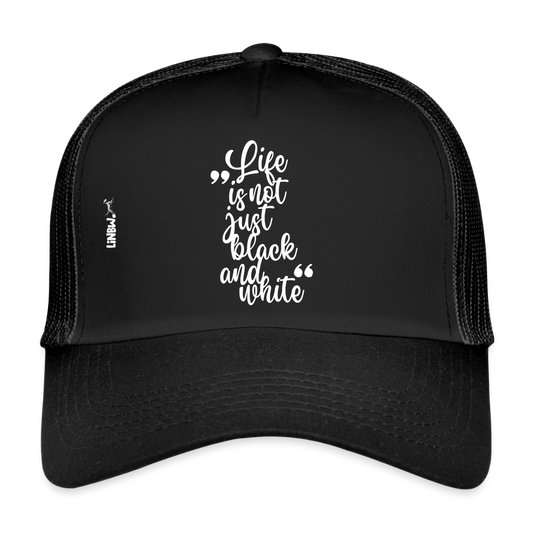 LiNBW. Cap Life is not just black and white - Schwarz/Schwarz