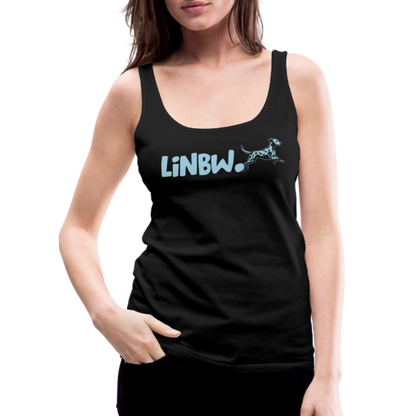 LiNBW. Frauen Tank-Top Life is not just black and white - Schwarz