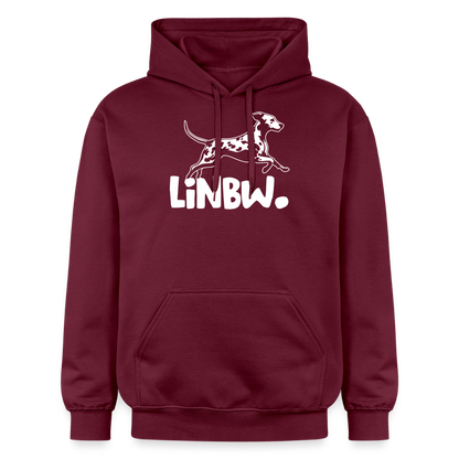LiNBW. Männer & Frauen Hoodie - Maroon