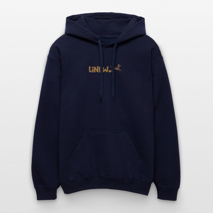 LiNBW. Männer & Frauen Hoodie Life is not just black and white - Navy