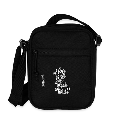 LiNBW. Crossbody Bag Life is not just black and white - Schwarz