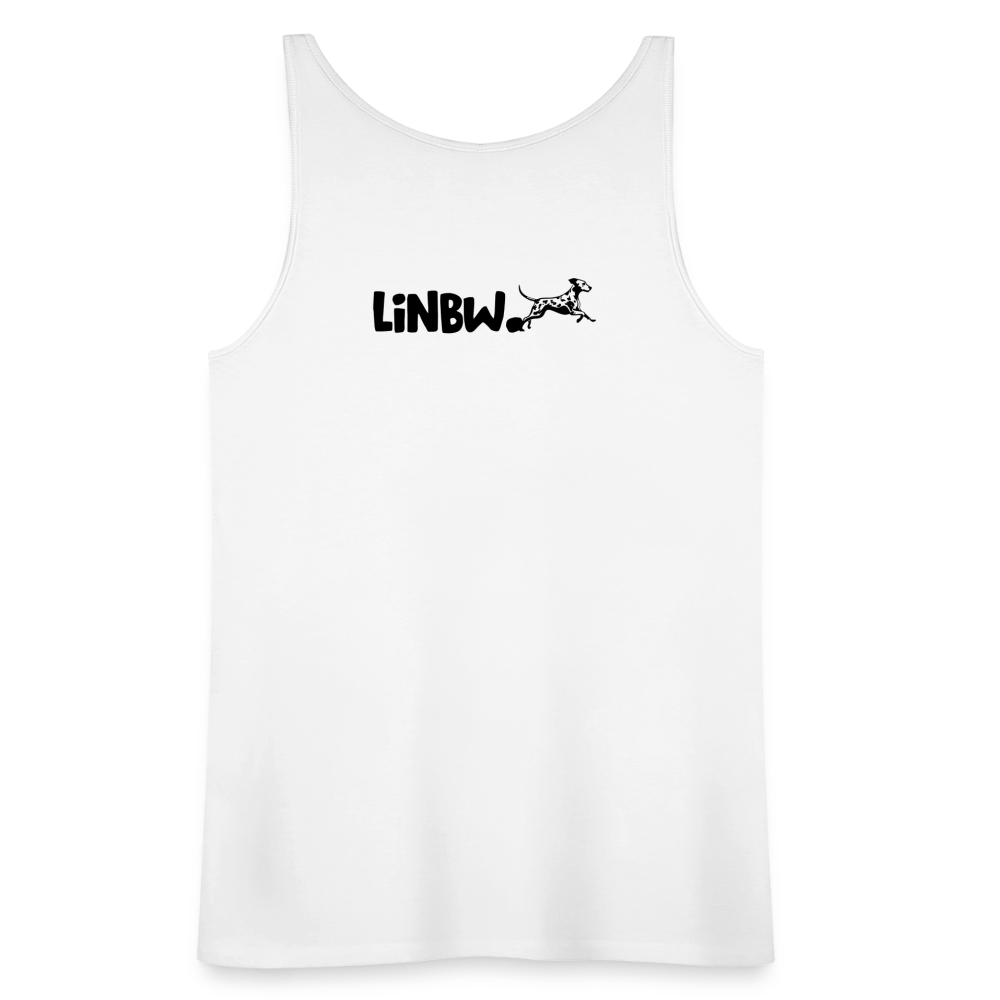 LiNBW. Frauen Tank-Top Life is not just black and white - Weiß