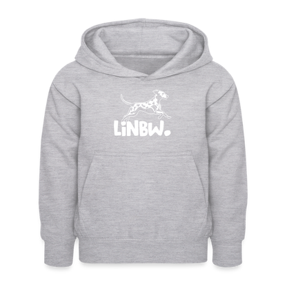 LiNBW. Kinder Hoodie - Hellgrau meliert