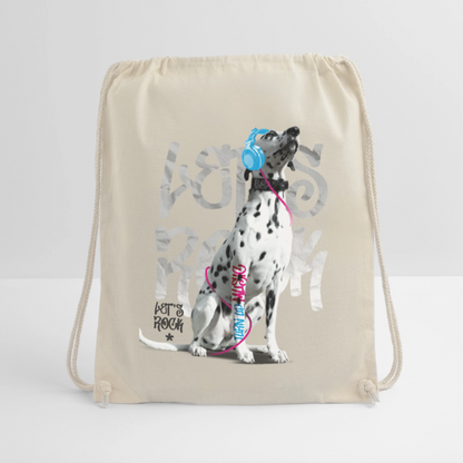 LiNBW. Turnbeutel Dalmatiner Let´s Rock - Natur