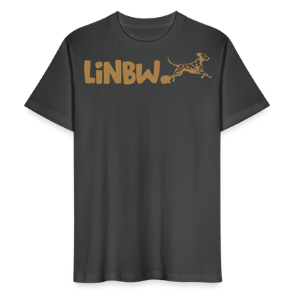 LiNBW. Männer T-Shirt Life is not just black and white - Anthrazit