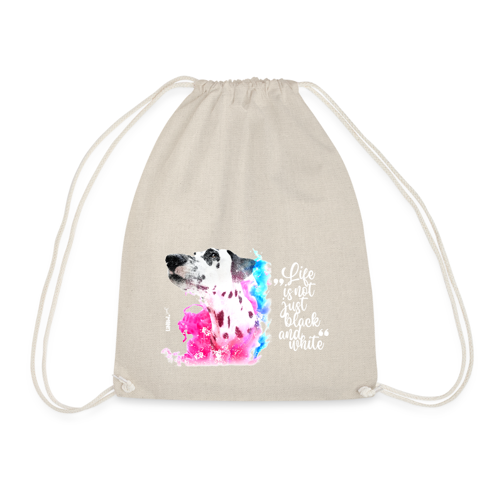 LiNBW. Turnbeutel Dalmatiner Life is not just black and white - Natur