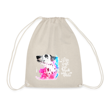 LiNBW. Turnbeutel Dalmatiner Life is not just black and white - Natur