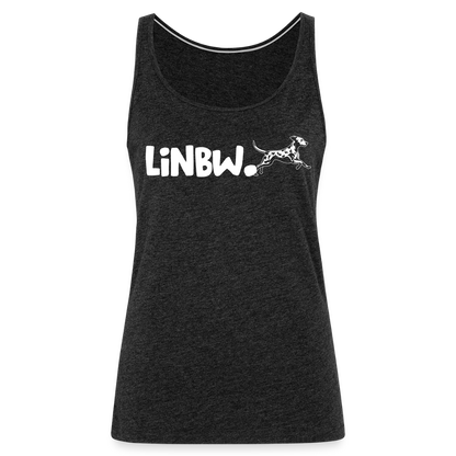 LiNBW. Frauen Tank-Top Life is not just black and white - Anthrazit
