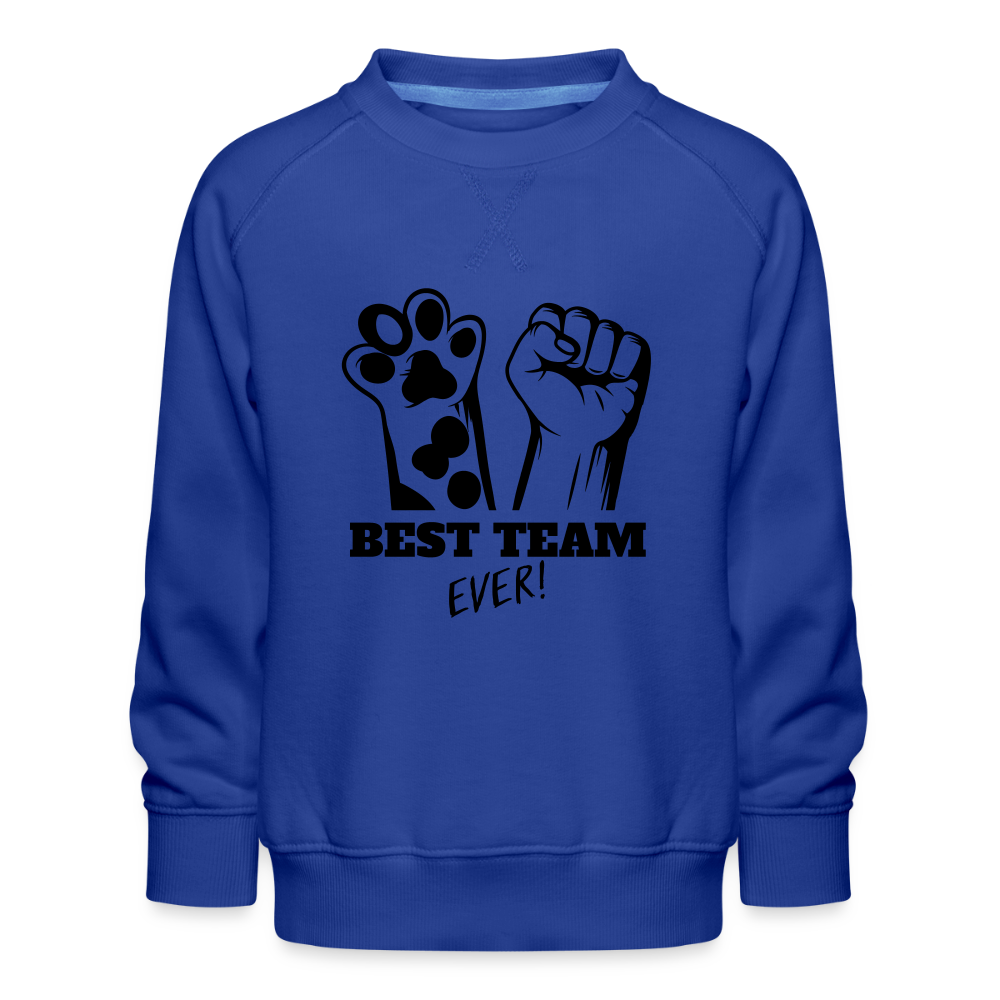 LiNBW. Kinder Pullover Best Team Ever - Royalblau