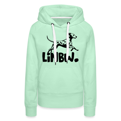 LiNBW. Frauen Hoodie - helles Mintgrün