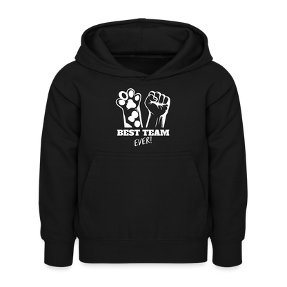 LiNBW. Kinder Hoodie Best Team Ever - Schwarz