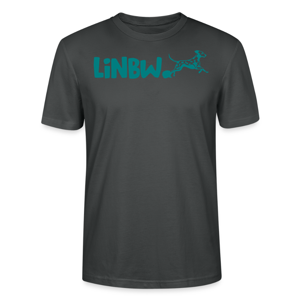 LiNBW. Männer T-Shirt Life is not just black and white - Anthrazit