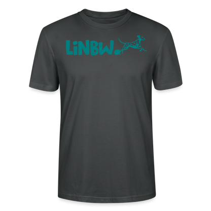 LiNBW. Männer T-Shirt Life is not just black and white - Anthrazit