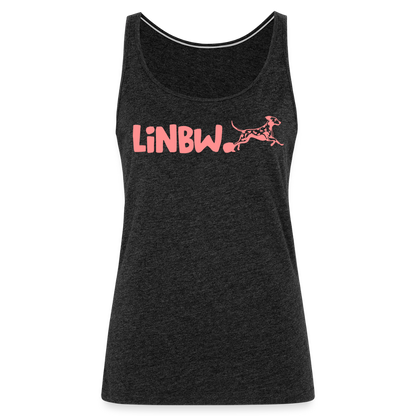 LiNBW. Frauen Tank-Top Life is not just black and white - Anthrazit