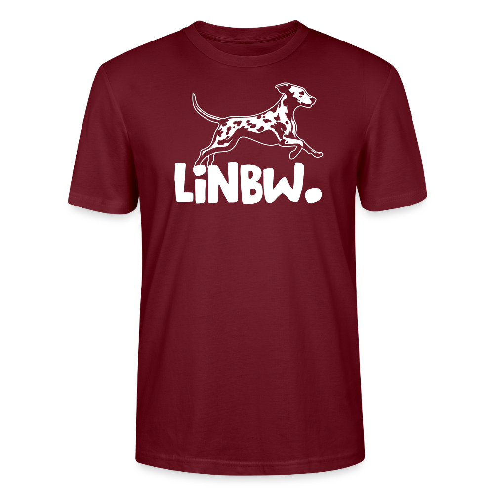 LiNBW. Männer T-Shirt - Burgunderrot