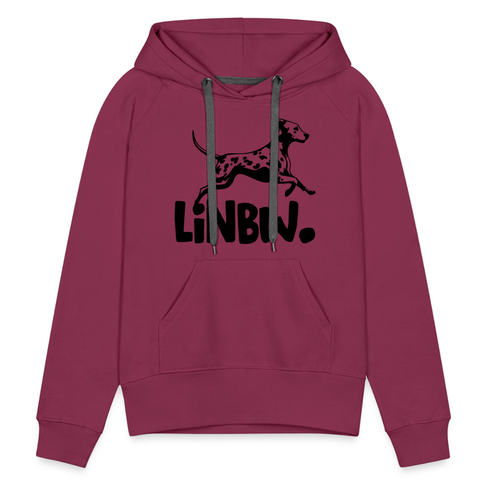 LiNBW. Frauen Hoodie - Bordeaux