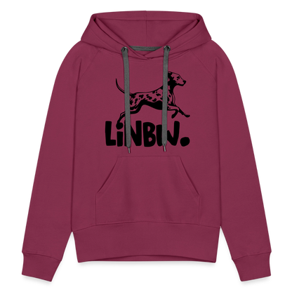 LiNBW. Frauen Hoodie - Bordeaux