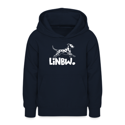LiNBW. Teenager Hoodie - Navy