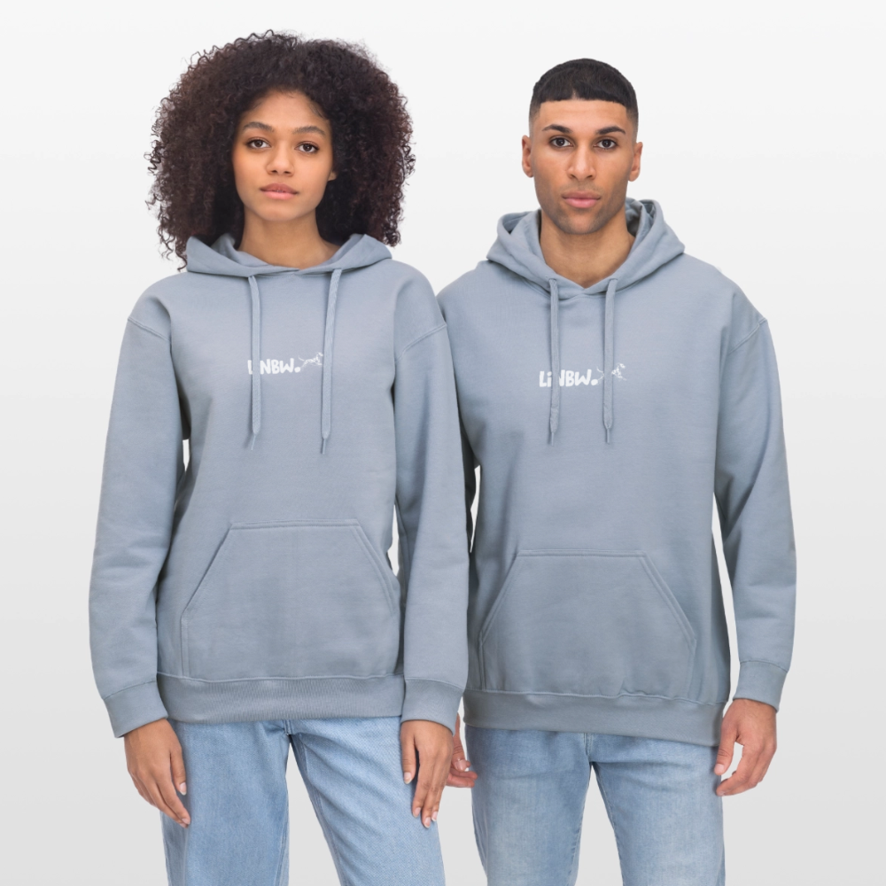 LiNBW. Männer & Frauen Hoodie Life is not just black and white - Blau