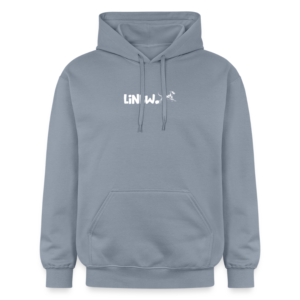 LiNBW. Männer & Frauen Hoodie Life is not just black and white - Blau