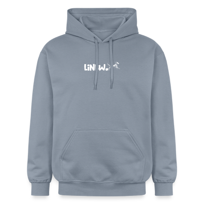 LiNBW. Männer & Frauen Hoodie Life is not just black and white - Blau