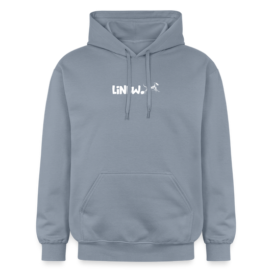 LiNBW. Männer & Frauen Hoodie Life is not just black and white - Blau
