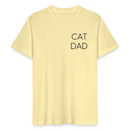 LiNBW. Männer T-Shirt Stolzes Personal einer Katze - Creme