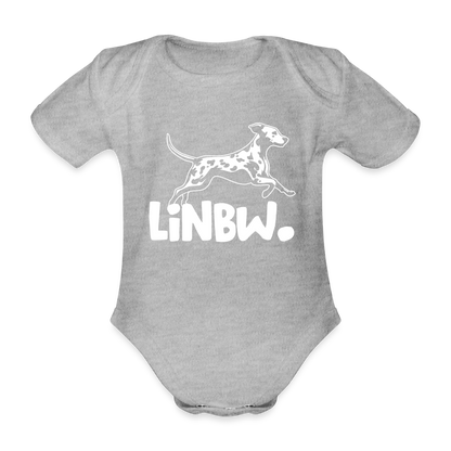 LiNBW. Body Kurzarm - Grau meliert