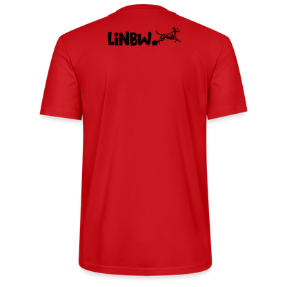 LiNBW. Männer T-Shirt Life is not just black and white - Rot