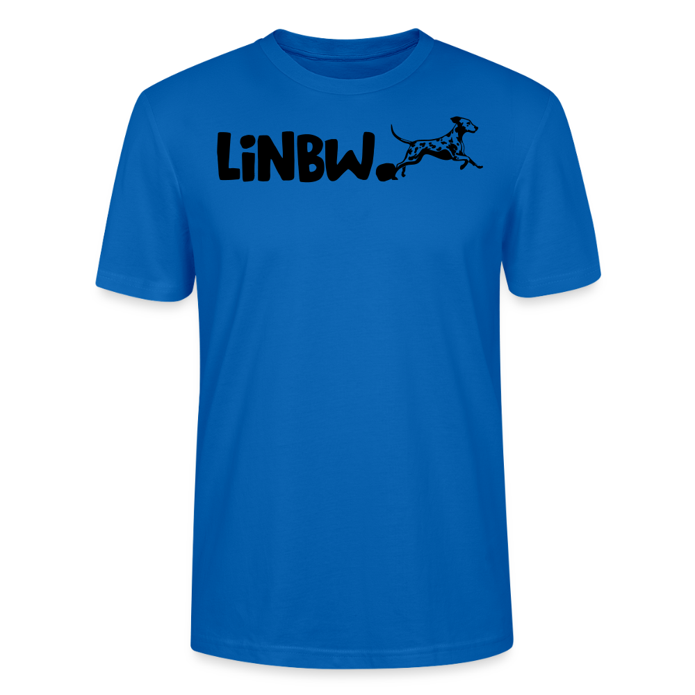 LiNBW. Männer T-Shirt Life is not just black and white - Pfauenblau