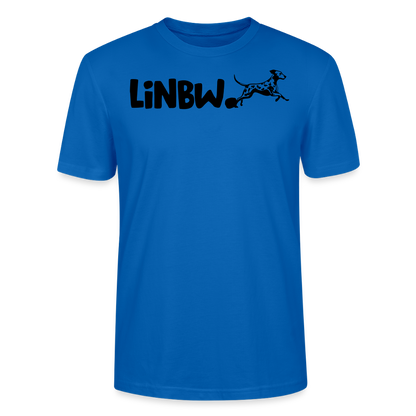 LiNBW. Männer T-Shirt Life is not just black and white - Pfauenblau