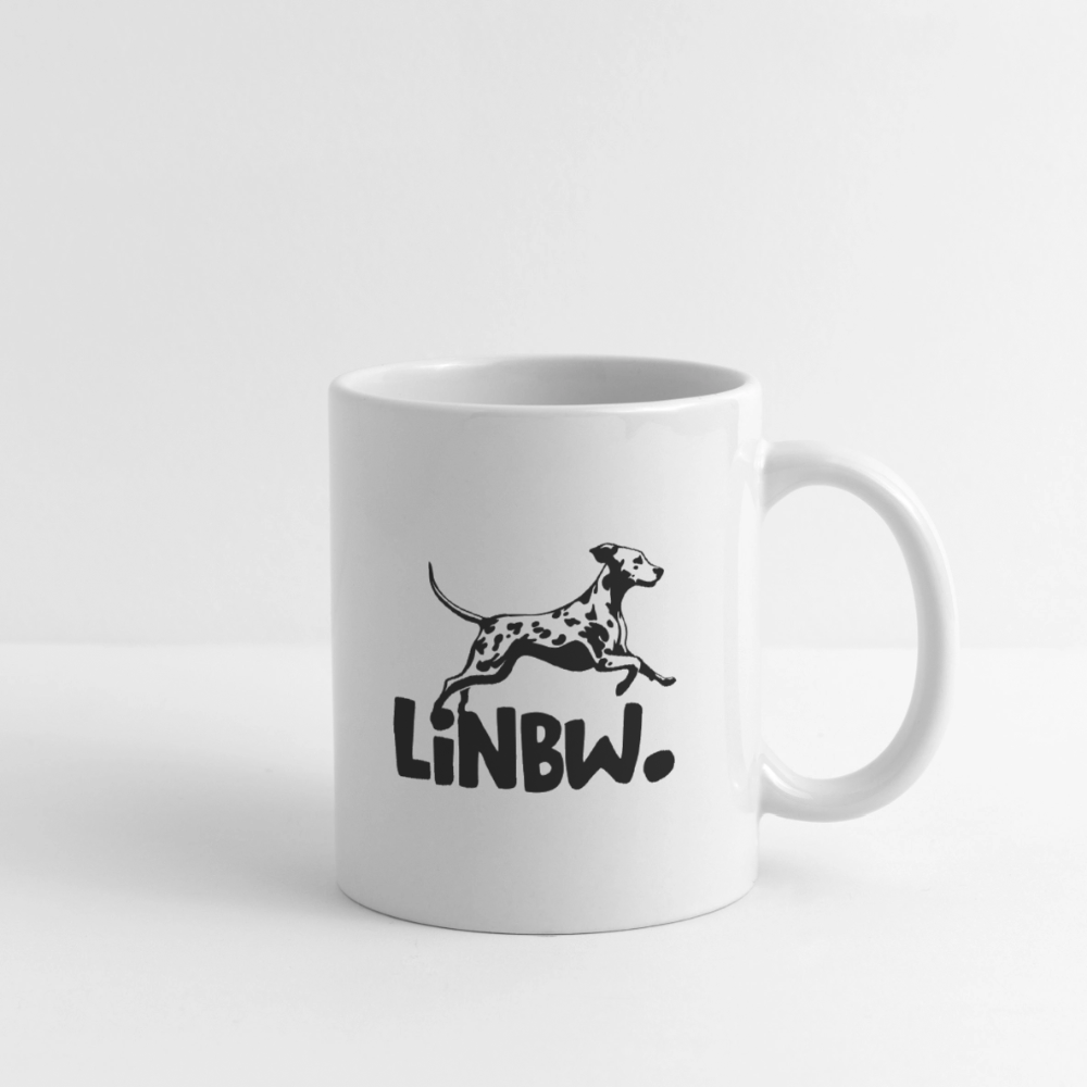 LiNBW. Keramiktasse Life is not just black and white - Weiß