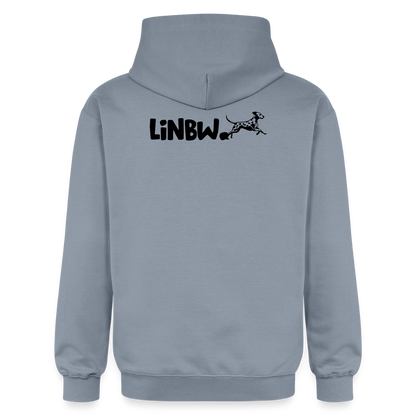 LiNBW. Männer & Frauen Hoodie Life is not just black and white - Blau
