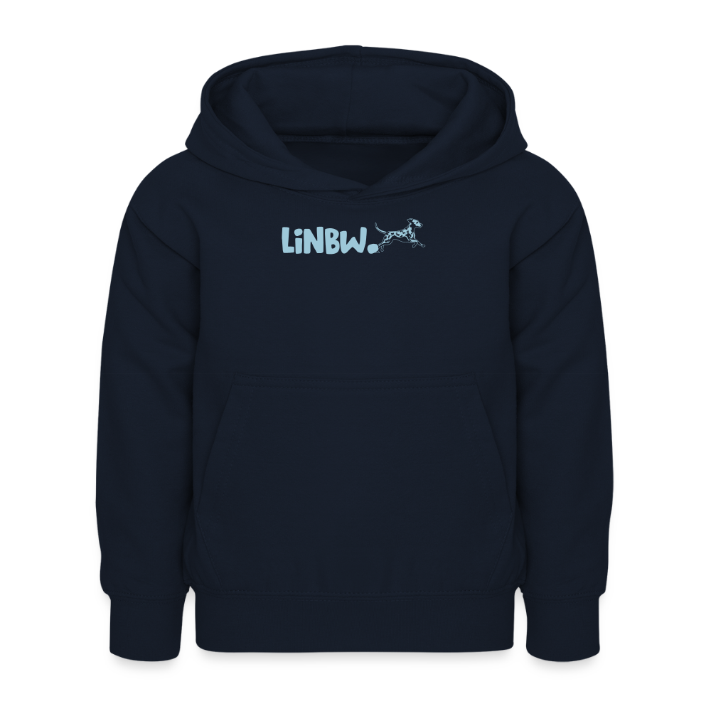 LiNBW. Kinder Hoodie Life is not just black and white - Navy