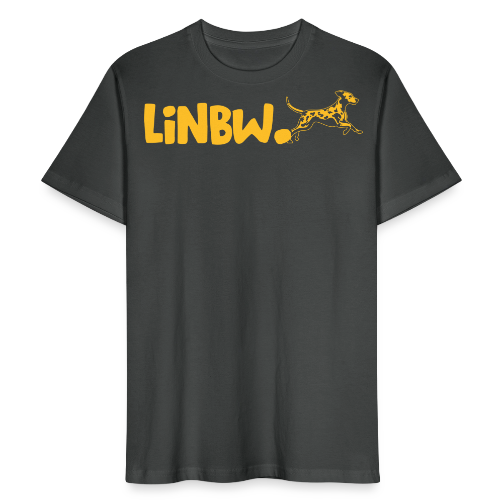 LiNBW. Männer T-Shirt Life is not just black and white - Anthrazit