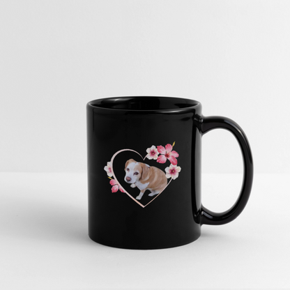 LiNBW. Keramiktasse Luna Dog Mom - Schwarz