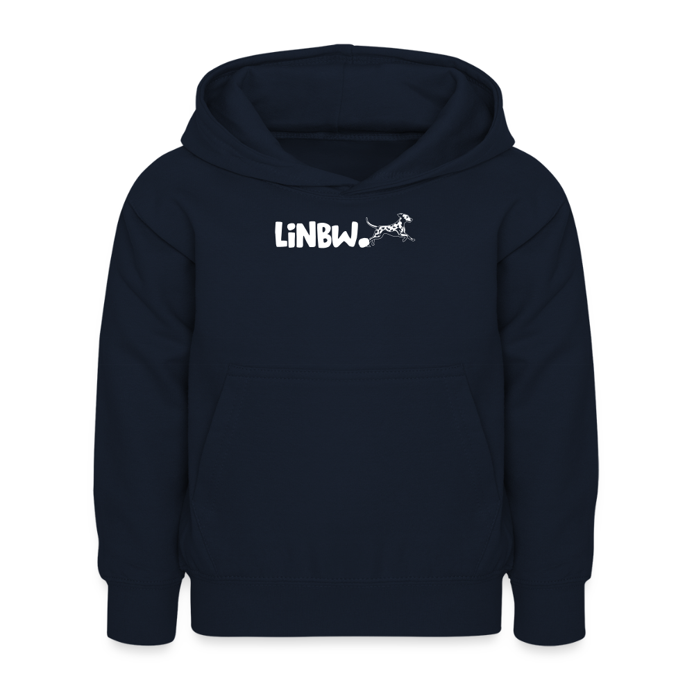 LiNBW. Kinder Hoodie Life is not just black and white - Navy