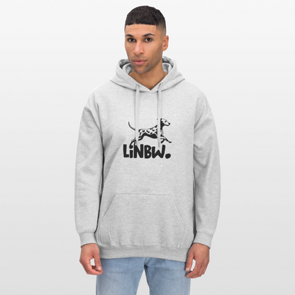 LiNBW. Männer & Frauen Hoodie - Hellgrau meliert