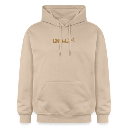 LiNBW. Männer & Frauen Hoodie Life is not just black and white - Sand