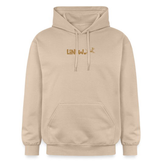 LiNBW. Männer & Frauen Hoodie Life is not just black and white - Sand