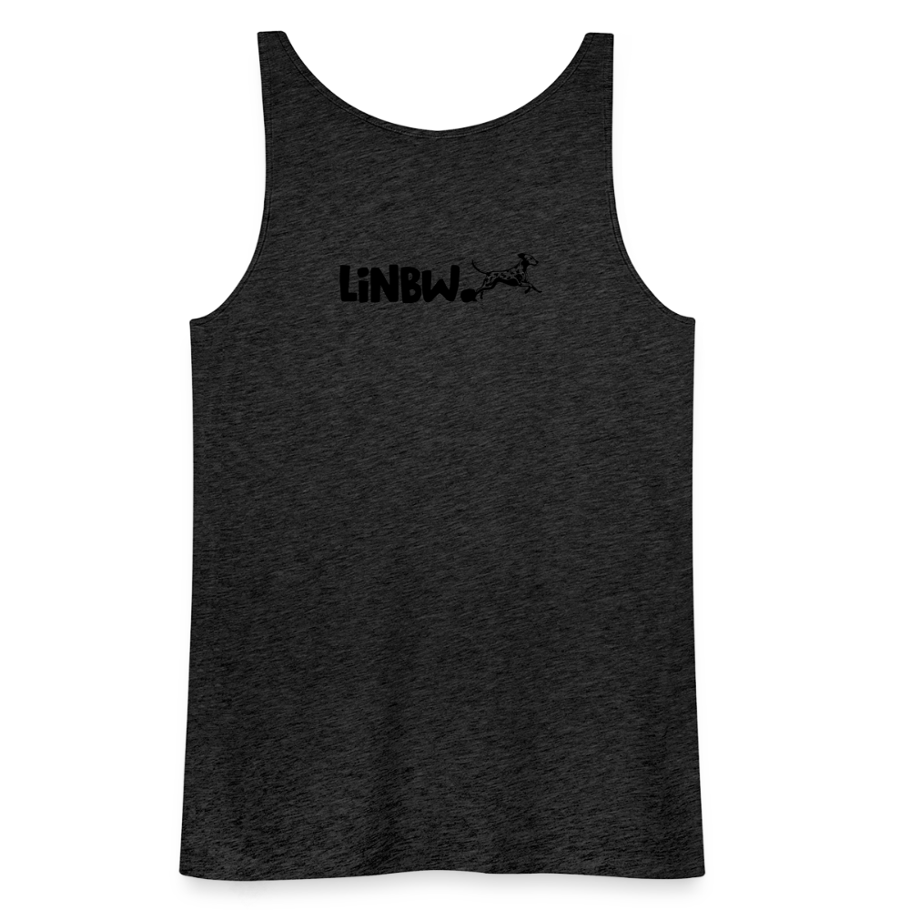 LiNBW. Frauen Tank-Top Life is not just black and white - Anthrazit
