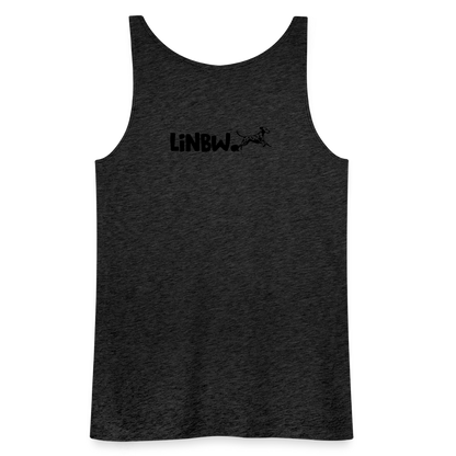 LiNBW. Frauen Tank-Top Life is not just black and white - Anthrazit
