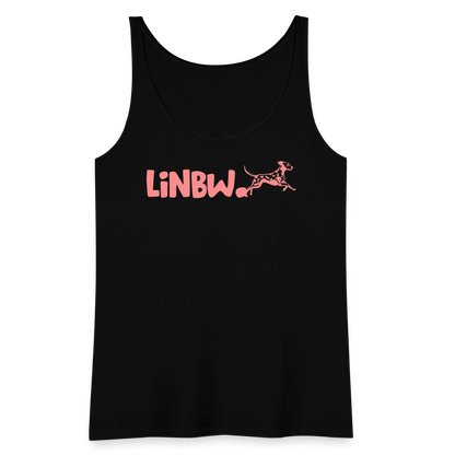 LiNBW. Frauen Tank-Top Life is not just black and white - Schwarz