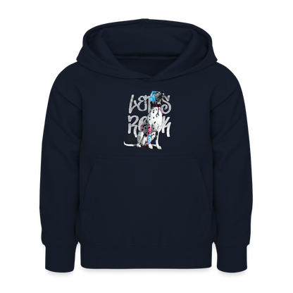 LiNBW. Kinder Hoodie Dalmatiner Let's Rock - Navy