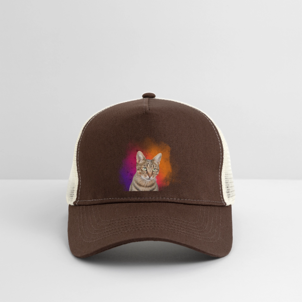 LiNBW. Cap Katze Pedro - Braun/Beige