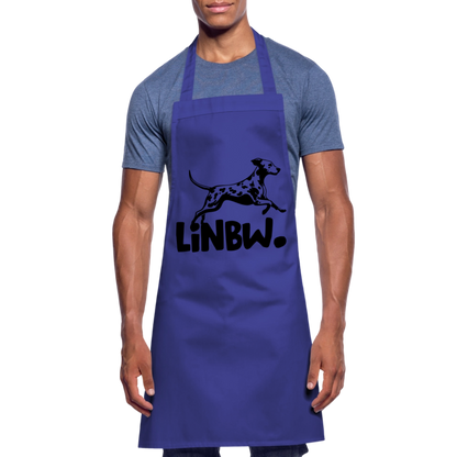 Kochschürze mit LINBW-Logo – schlicht, stilvoll & bewusst - Royalblau