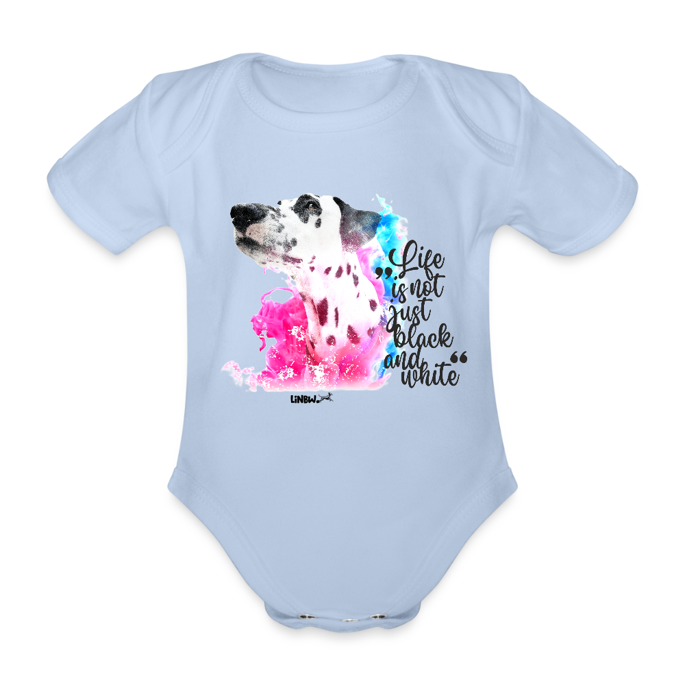 LiNBW. Body Kurzarm Dalmatiner Life is not just black and white - Sky