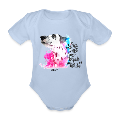 LiNBW. Body Kurzarm Dalmatiner Life is not just black and white - Sky